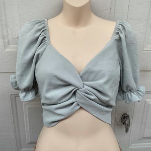 Amable Twisted Crop Top